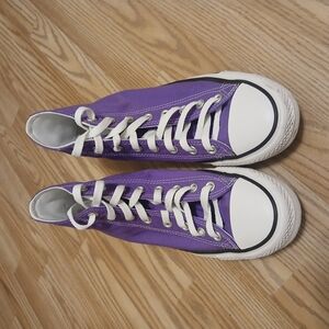 Converse High Top Purple Sneakers